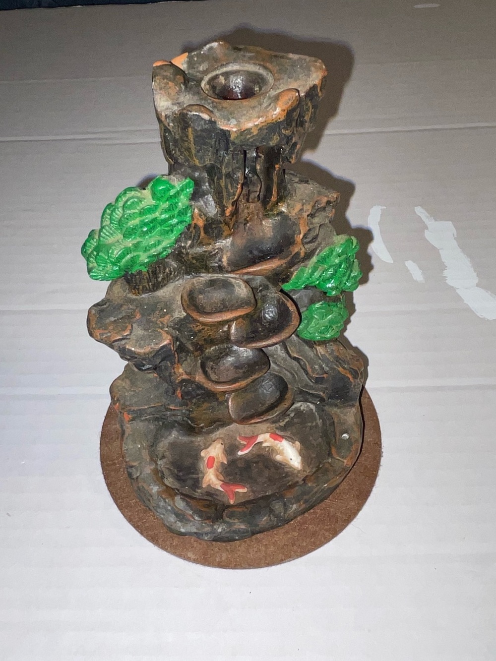 Mystical Mountain Glow 🌿✨ | Ceramic Incense Burner